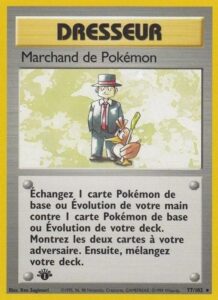 Marchand de Pokémon 077/102 — Set de Base