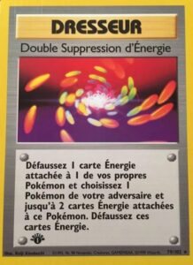 Double Suppression d'Énergie 079/102 — Set de Base
