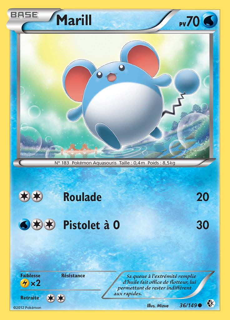 Marill 036/149 — Frontières Franchies