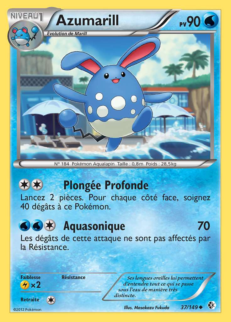 Azumarill 037/149 — Frontières Franchies