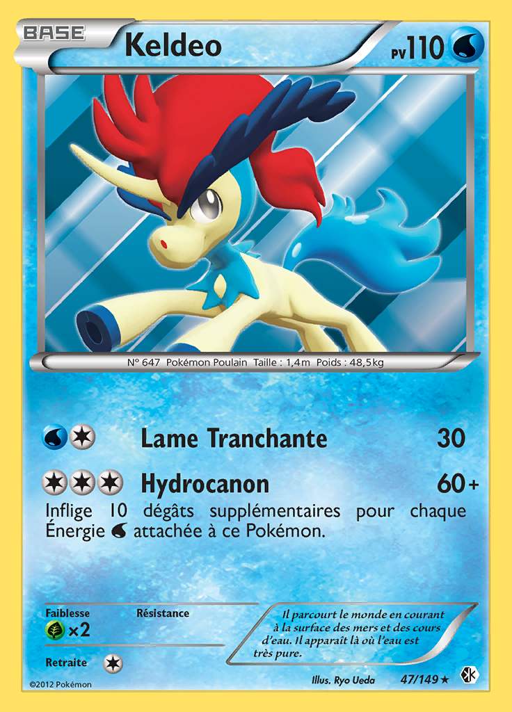 Keldeo 047/149 — Frontières Franchies
