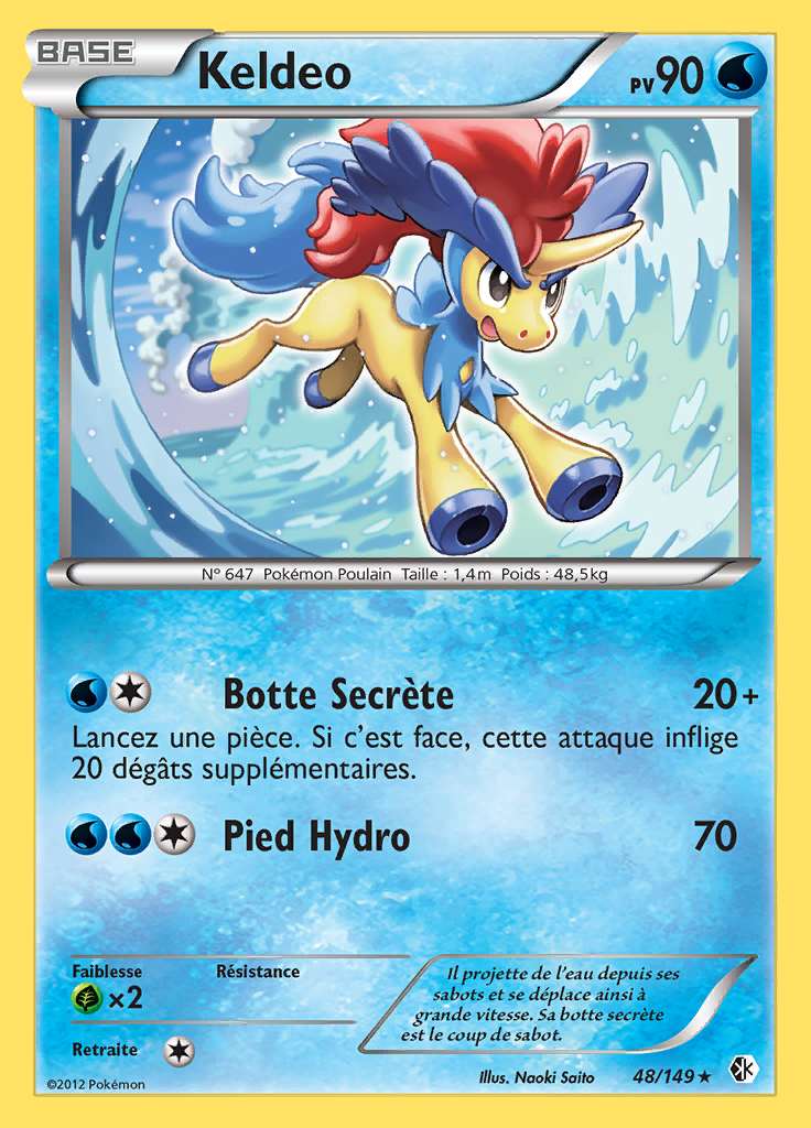 Keldeo 048/149 — Frontières Franchies