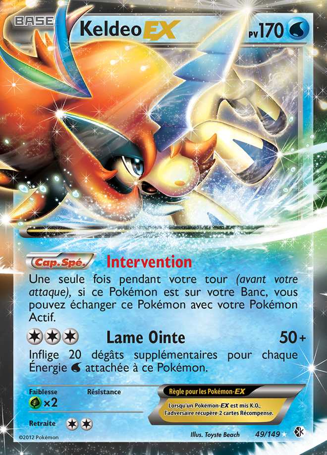 Keldeo-EX 049/149 — Frontières Franchies