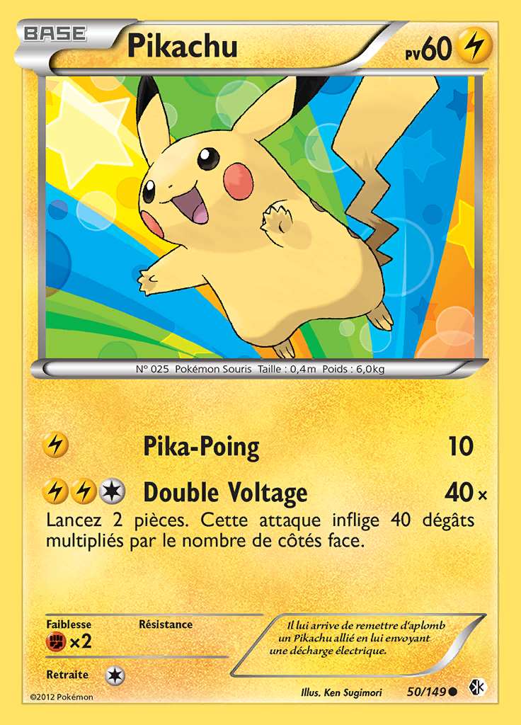 Pikachu 050/149 — Frontières Franchies
