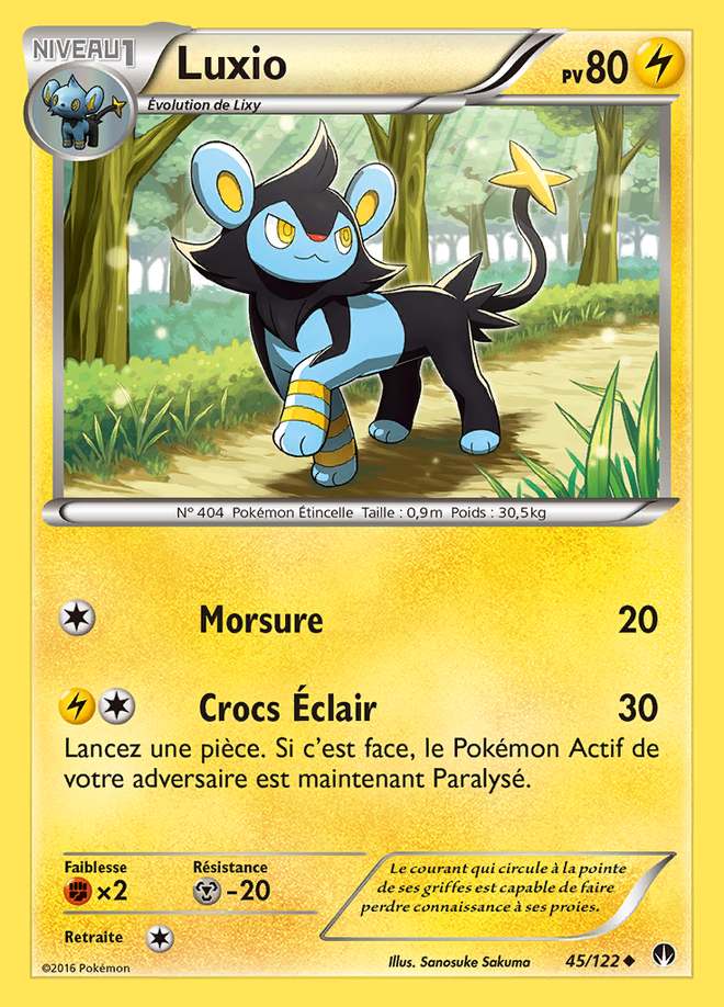 Luxio 045/122 — Rupture TURBO