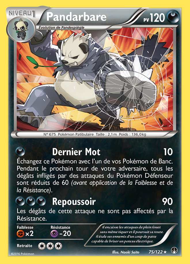Pandarbare 075/122 — Rupture TURBO