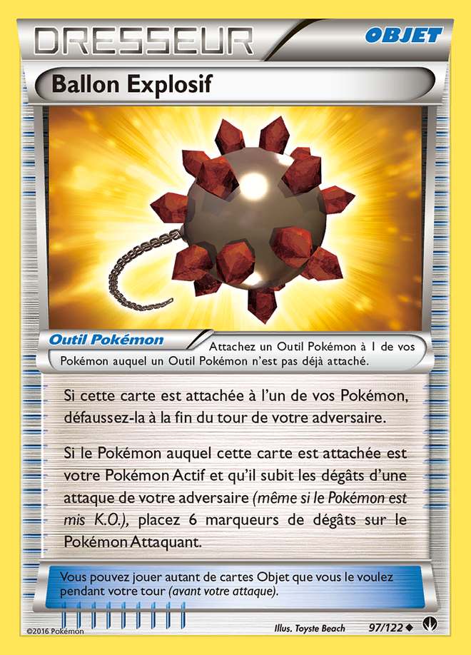 Ballon Explosif 097/122 — Rupture TURBO