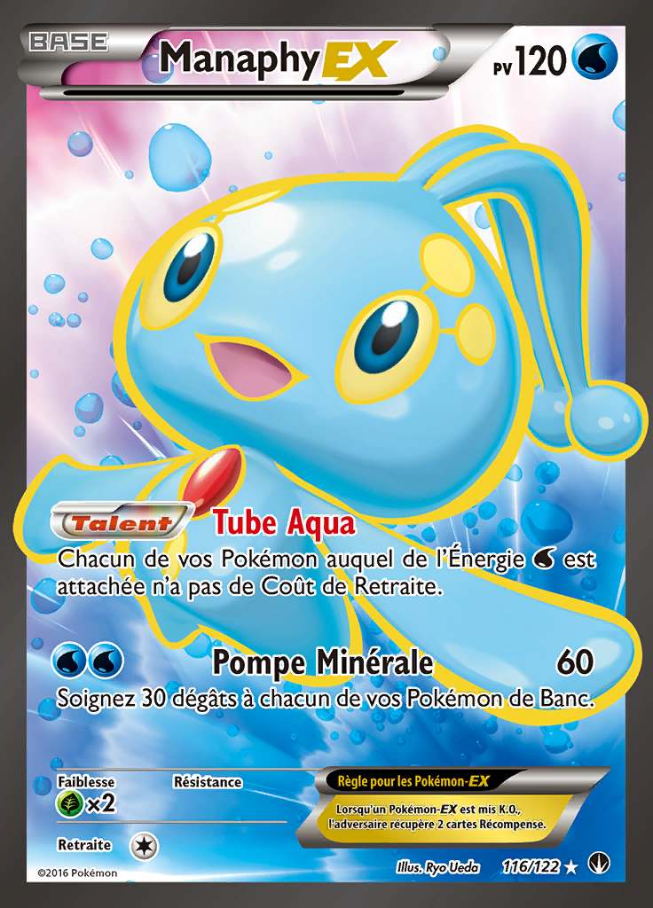 Manaphy-EX 116/122 — Rupture TURBO