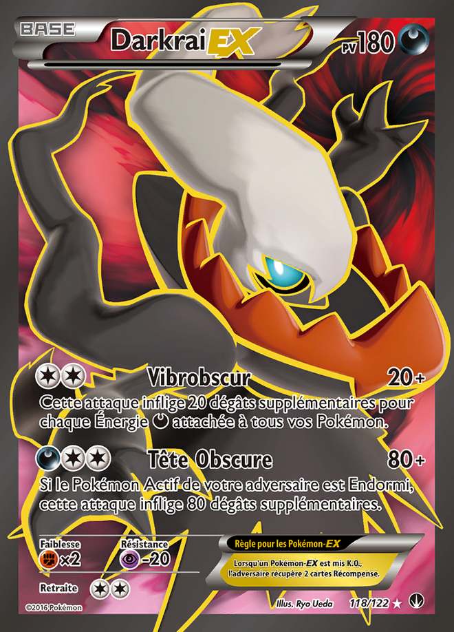 Darkrai-EX 118/122 — Rupture TURBO