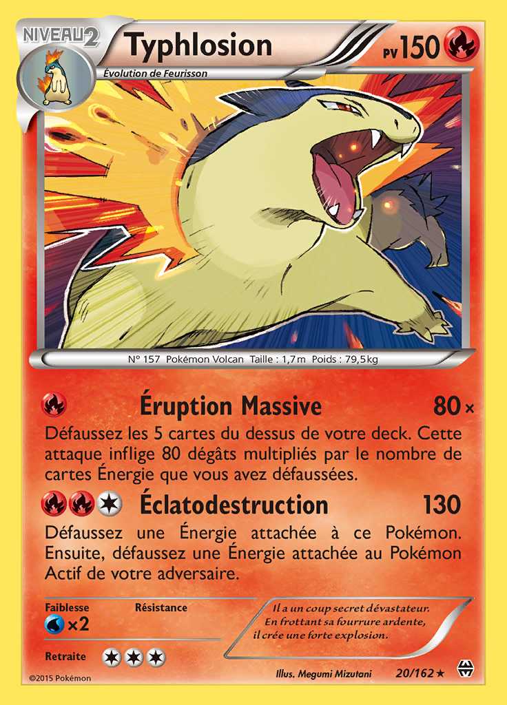 Typhlosion 020/162 — Impulsion TURBO