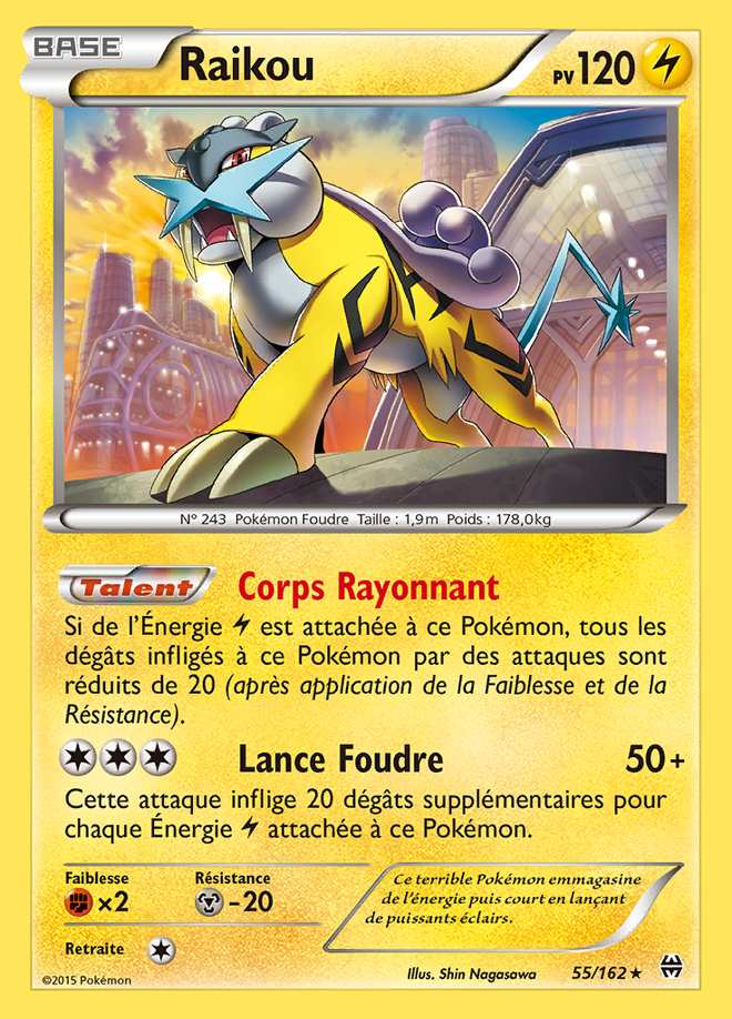 Raikou 055/162 — Impulsion TURBO