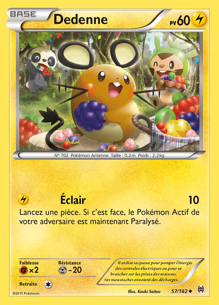 Dedenne 057/162 — Impulsion TURBO