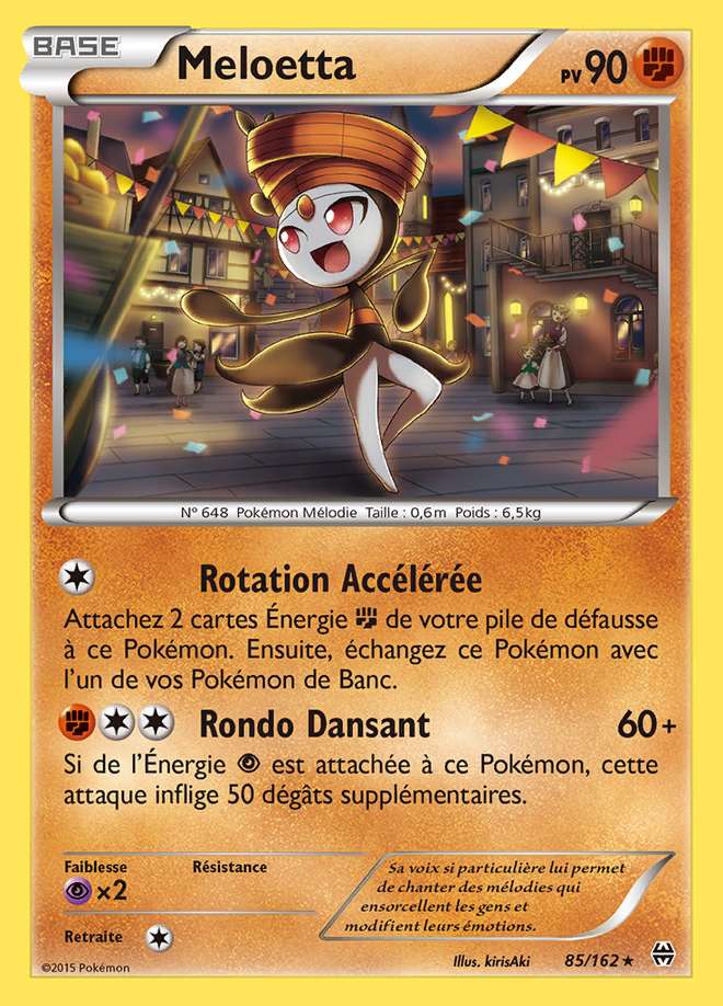 Meloetta 085/162 — Impulsion TURBO