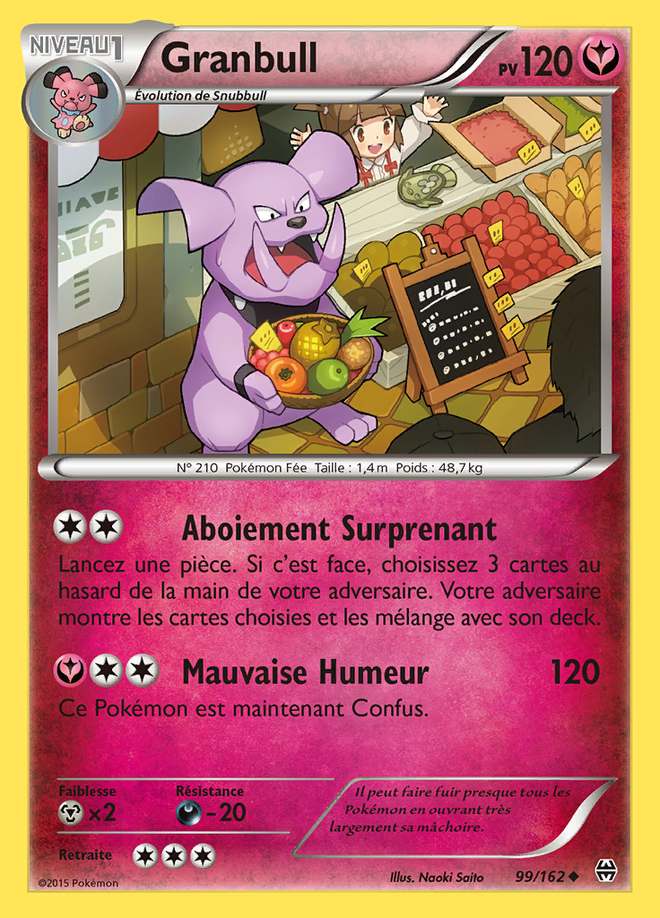 Granbull 099/162 — Impulsion TURBO