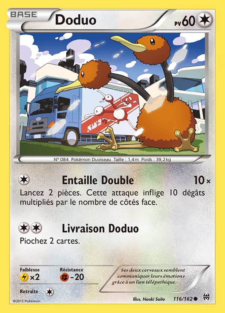 Doduo 116/162 — Impulsion TURBO