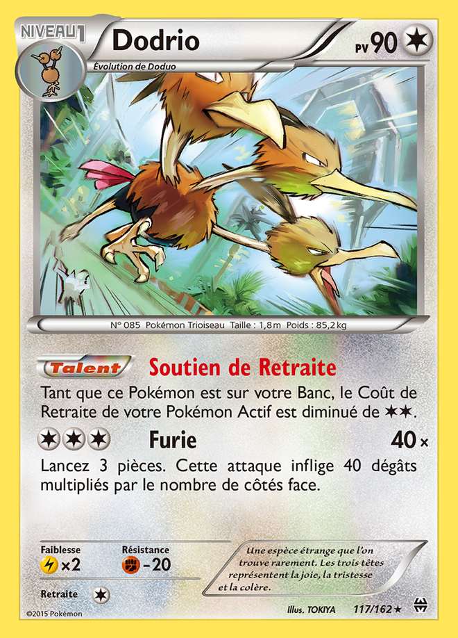 Dodrio 117/162 — Impulsion TURBO