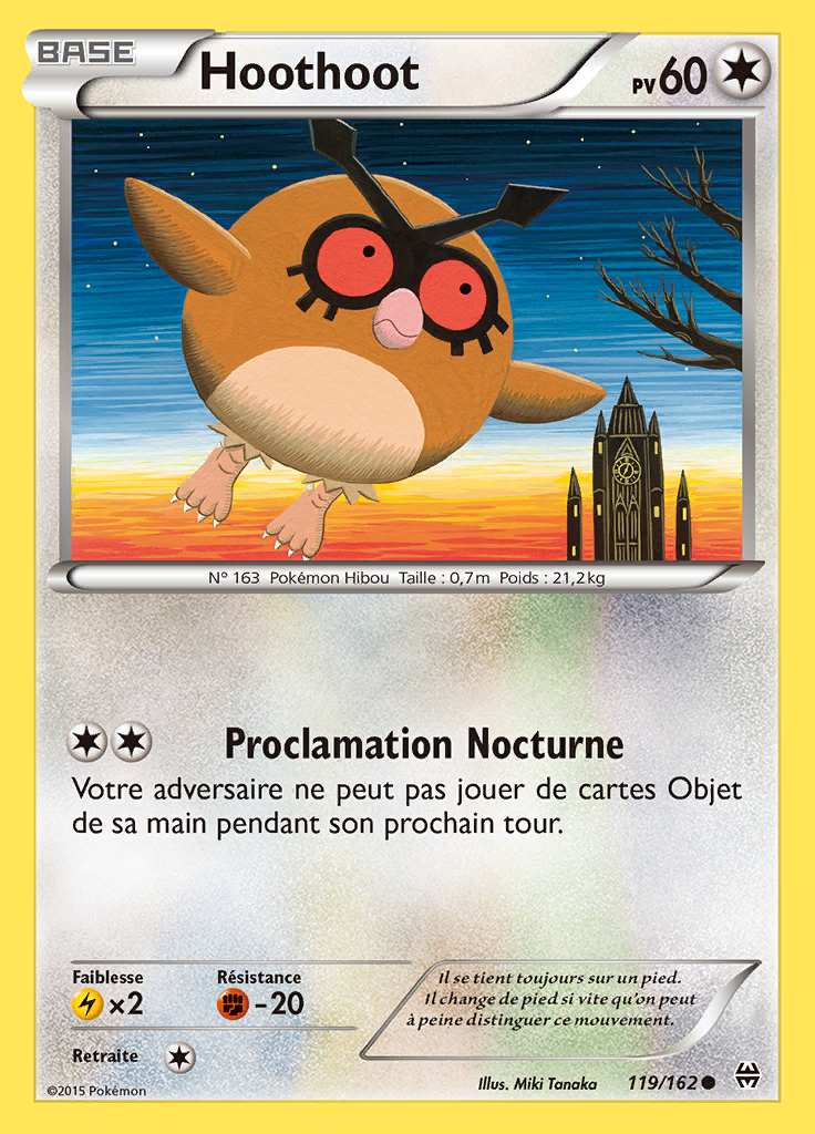 Hoothoot 119/162 — Impulsion TURBO
