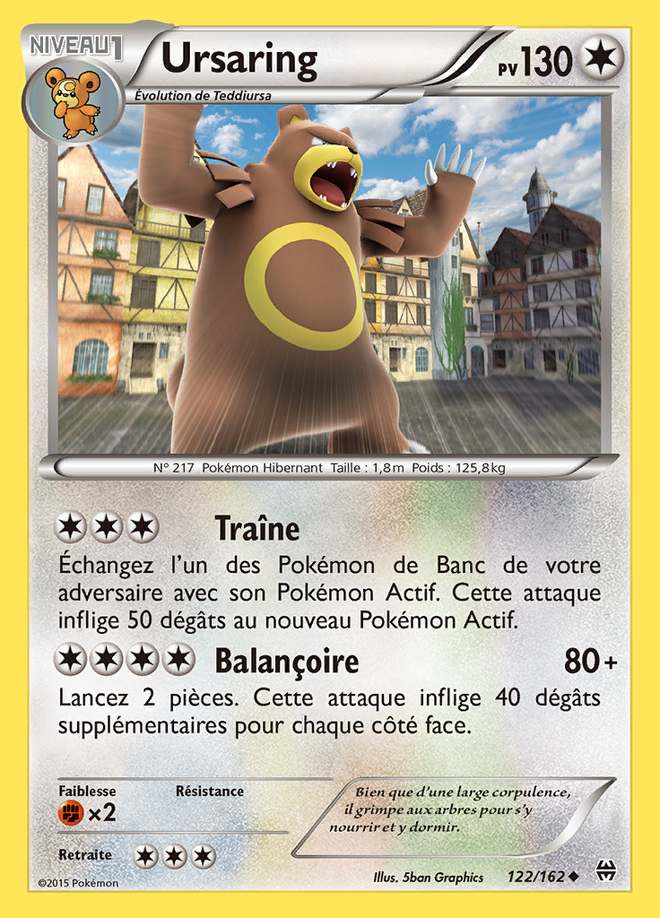 Ursaring 122/162 — Impulsion TURBO