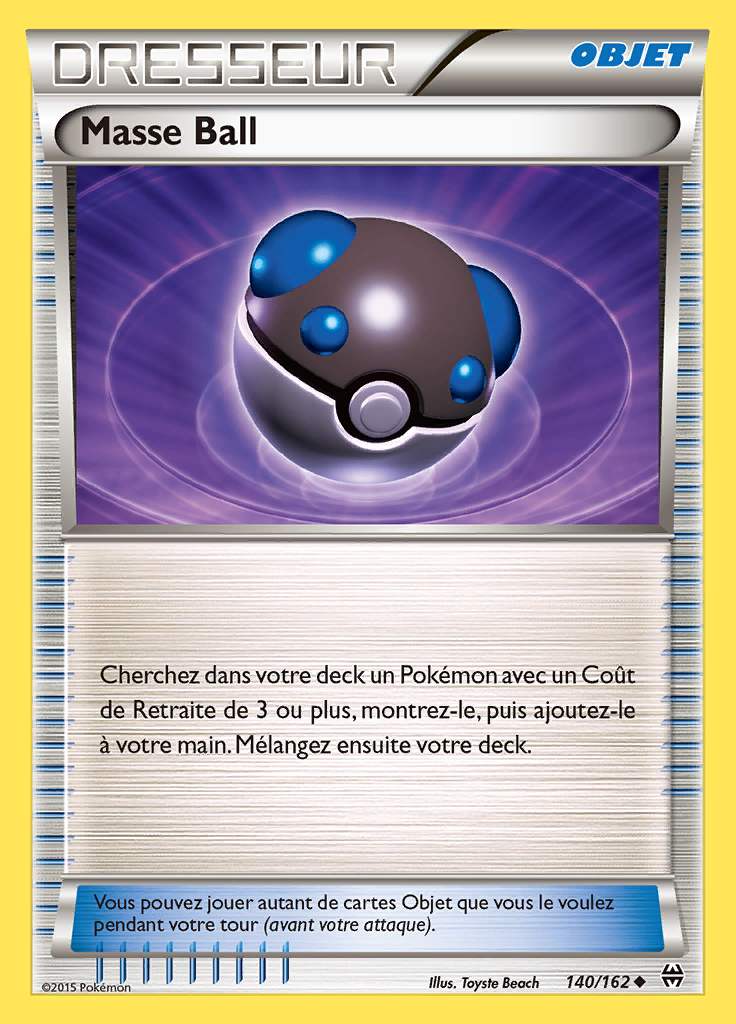 Masse Ball 140/162 — Impulsion TURBO