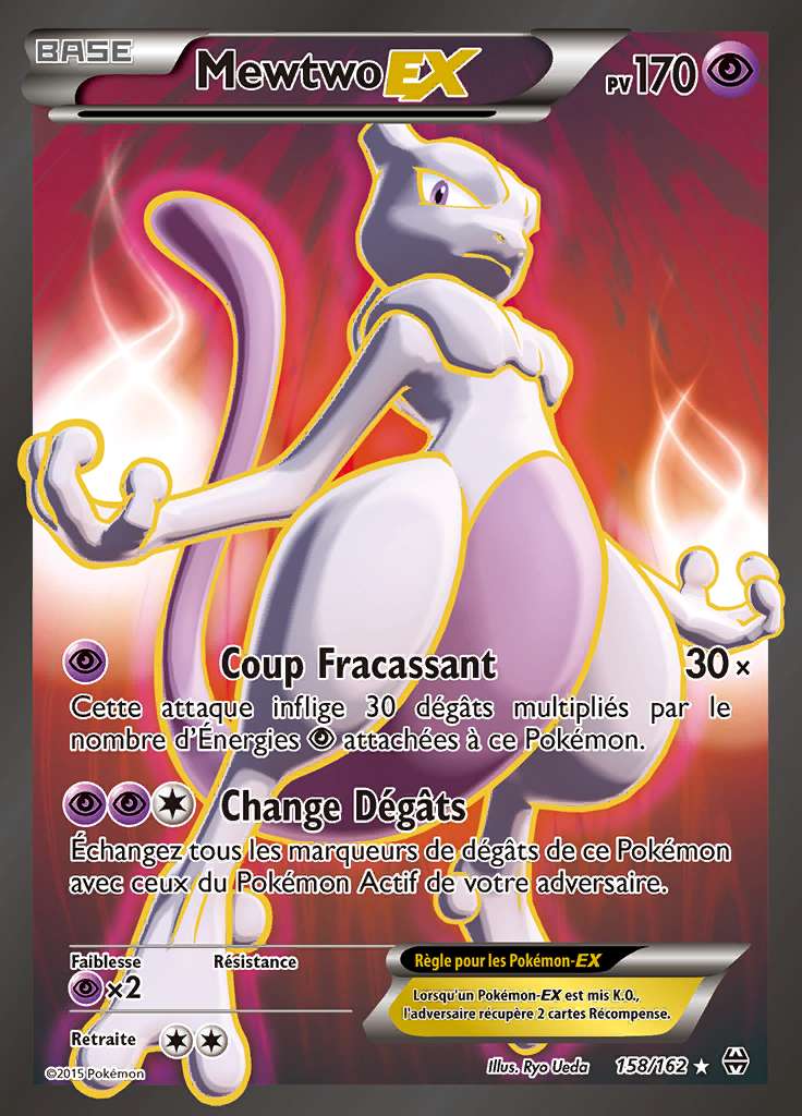 Mewtwo-EX 158/162 — Impulsion TURBO