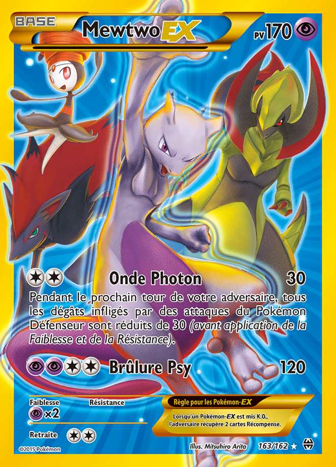 Mewtwo-EX 163/162 — Impulsion TURBO