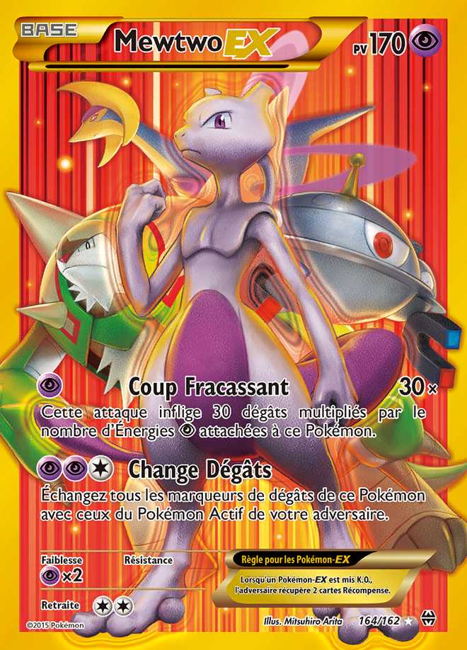 Mewtwo-EX 164/162 — Impulsion TURBO