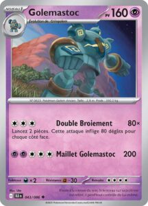 Golemastoc 043/086 — Foudre Noire