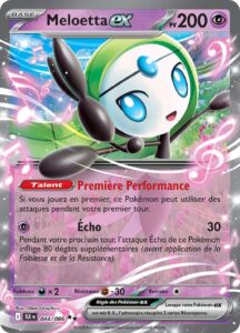 Meloetta-ex 044/086 — Foudre Noire