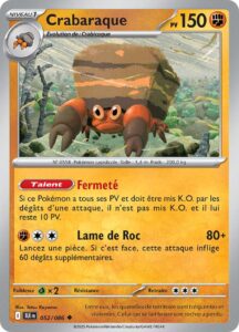 Crabaraque 052/086 — Foudre Noire