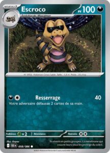 Escroco 058/086 — Foudre Noire