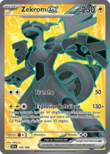 Zekrom-ex 158/086 — Foudre Noire