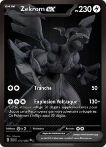 Zekrom-ex 172/086 — Foudre Noire