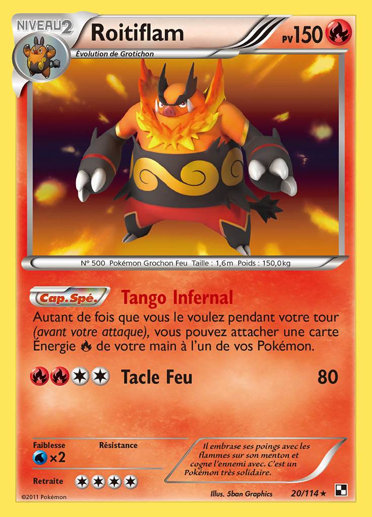 Roitiflam 020/114 — Noir et Blanc