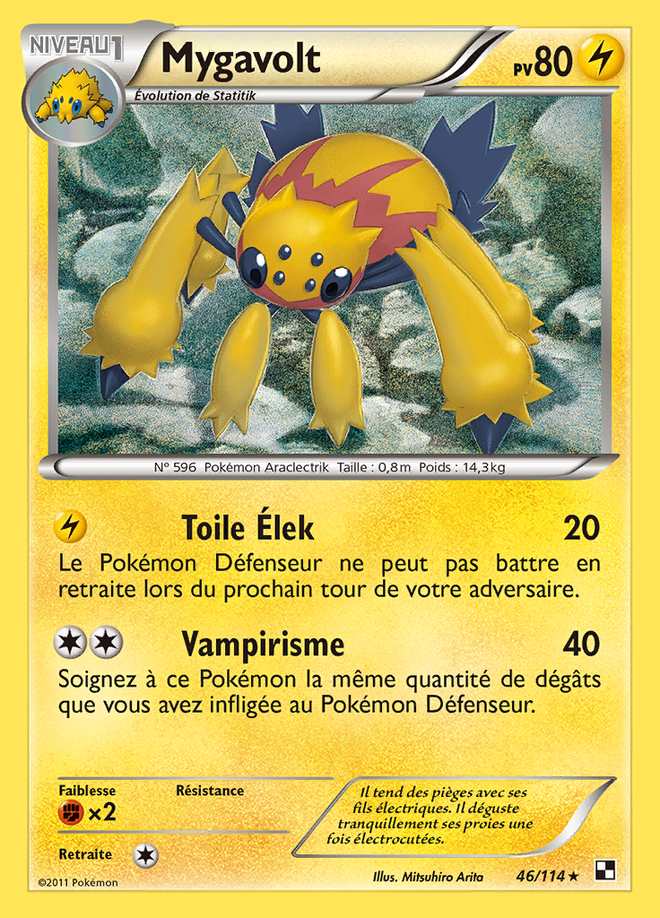 Mygavolt 046/114 — Noir et Blanc
