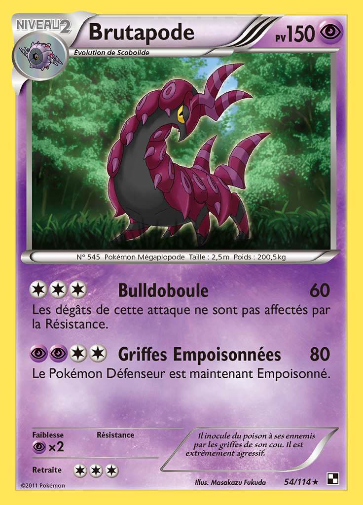 Brutapode 054/114 — Noir et Blanc