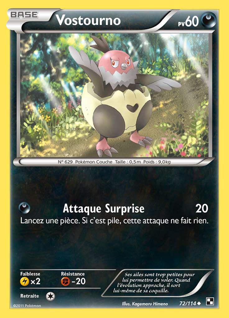 Vostourno 072/114 — Noir et Blanc