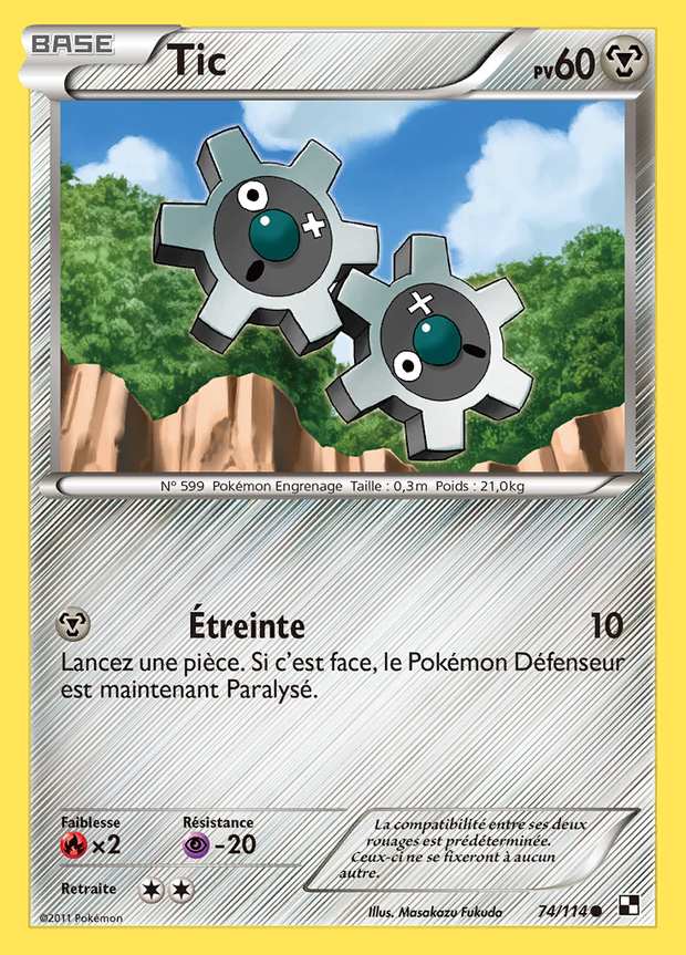 Tic 074/114 — Noir et Blanc