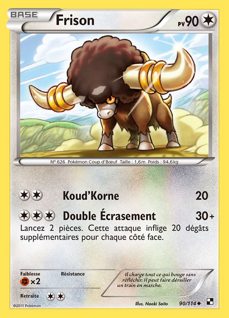 Frison 090/114 — Noir et Blanc