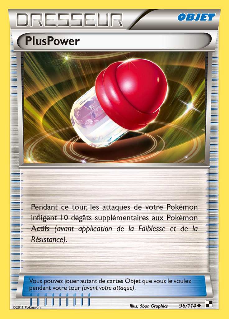 PlusPower 096/114 — Noir et Blanc