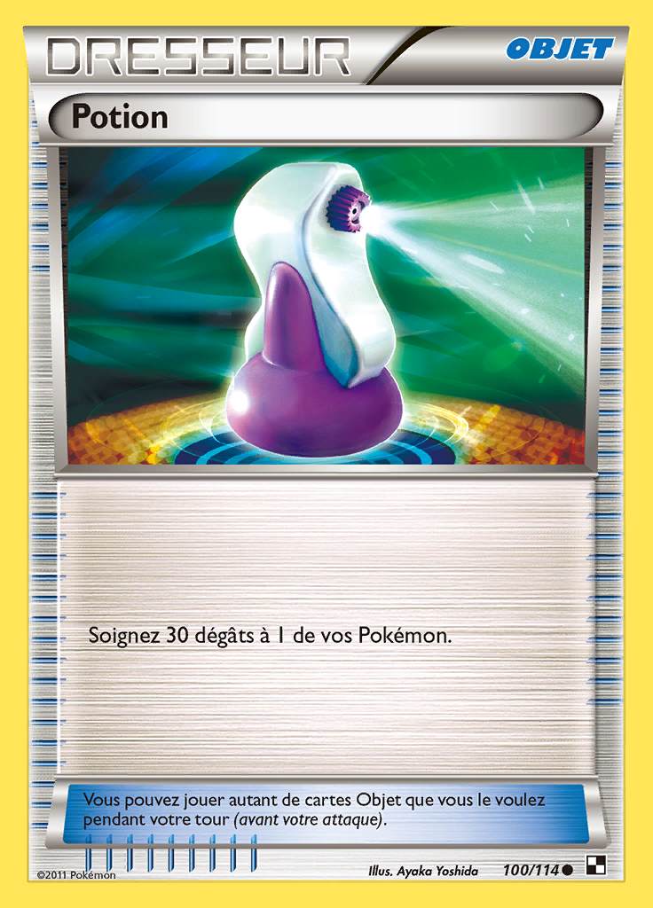 Potion 100/114 — Noir et Blanc