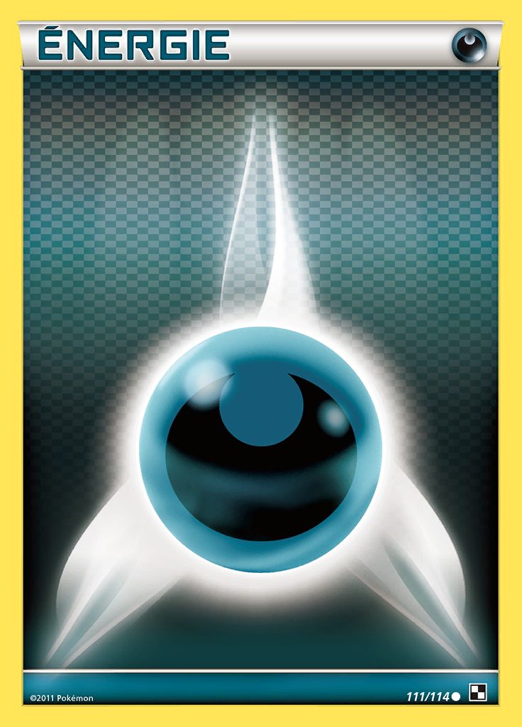 Énergie Obscurité 111/114 — Noir et Blanc