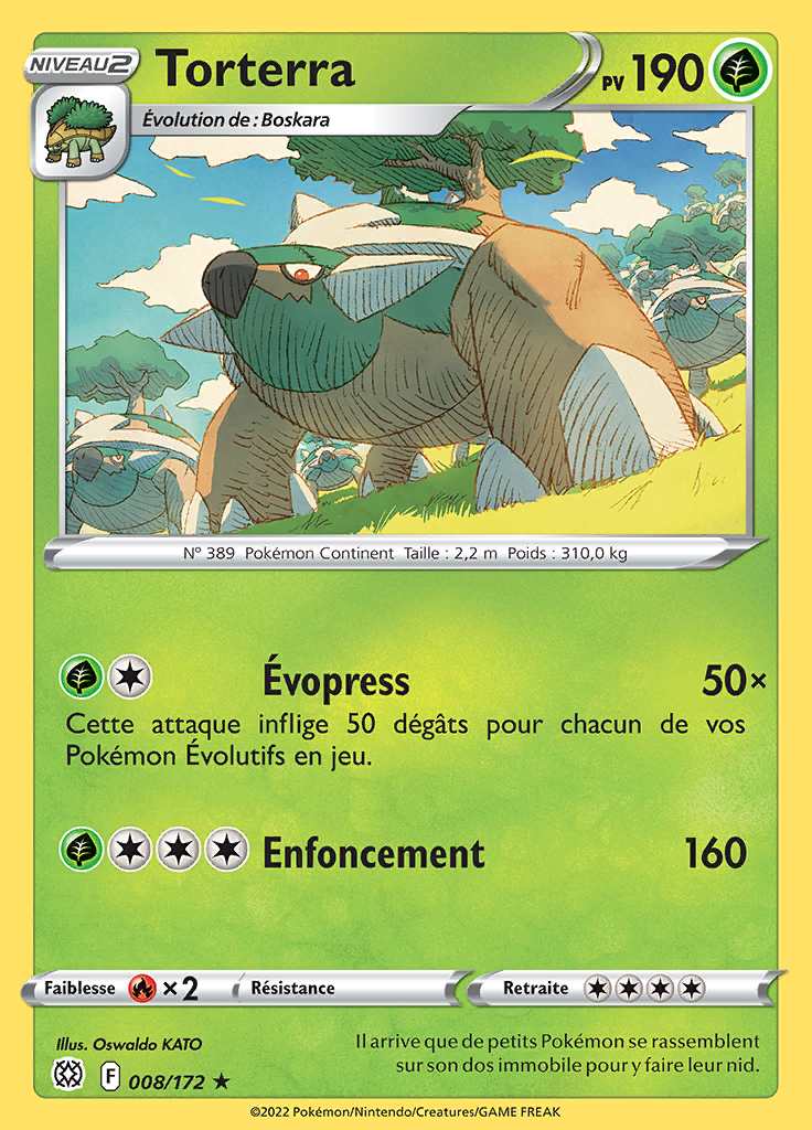 Torterra 008/172 — Stars Étincelantes