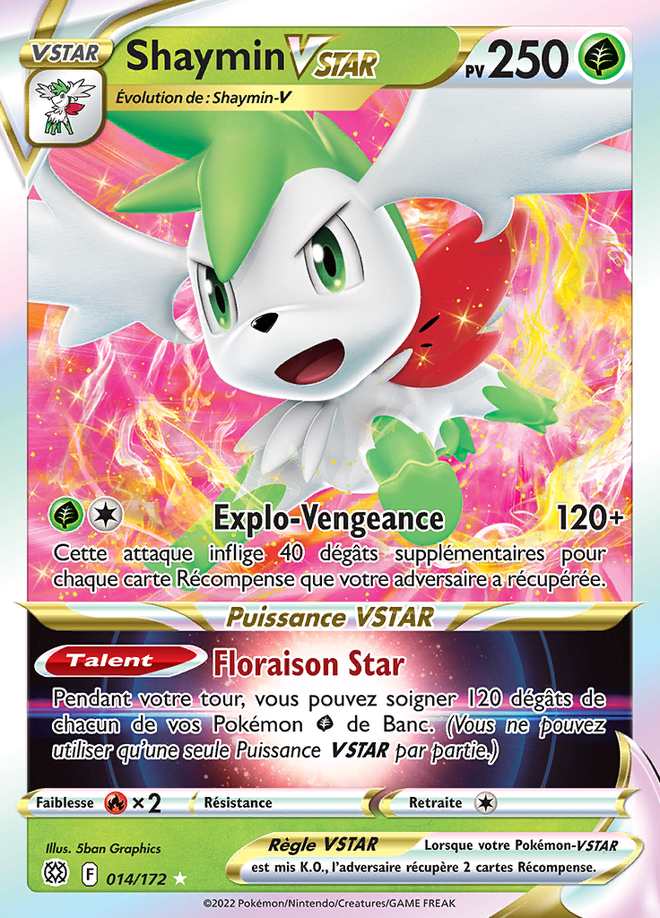 Shaymin VSTAR 014/172 — Stars Étincelantes