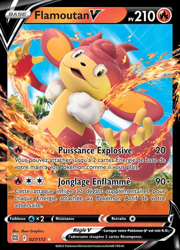 Flamoutan V 027/172 — Stars Étincelantes