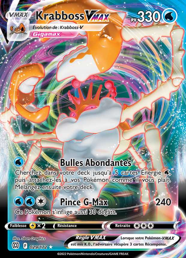 Krabboss VMAX 029/172 — Stars Étincelantes