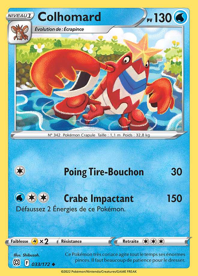 Colhomard 033/172 — Stars Étincelantes