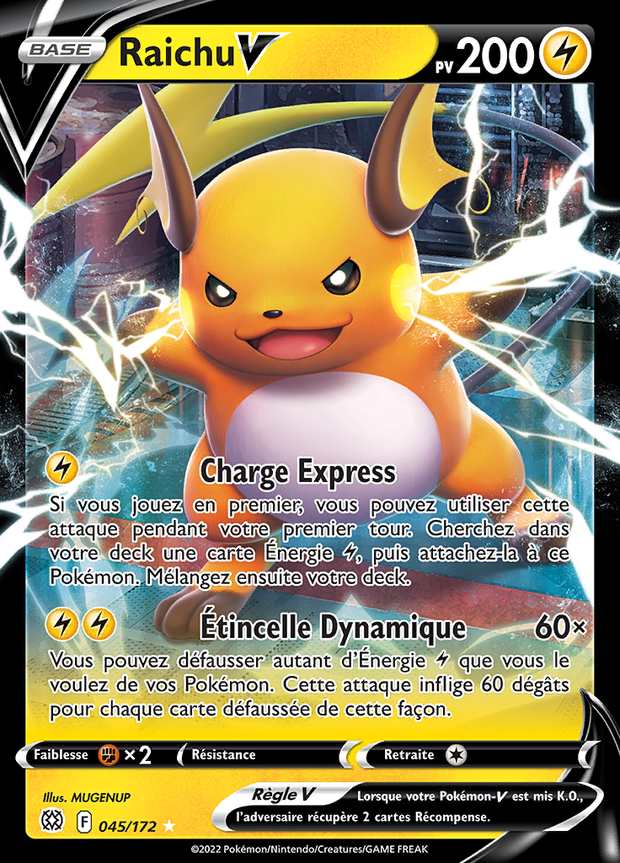 Raichu V 045/172 — Stars Étincelantes
