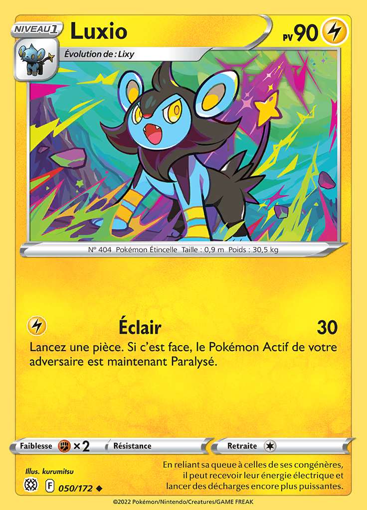 Luxio 050/172 — Stars Étincelantes