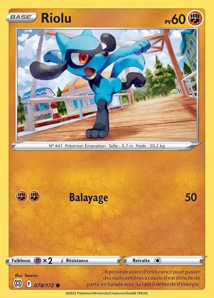 Riolu 078/172 — Stars Étincelantes