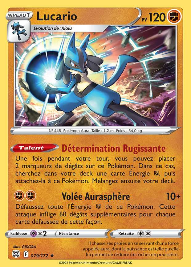 Lucario 079/172 — Stars Étincelantes